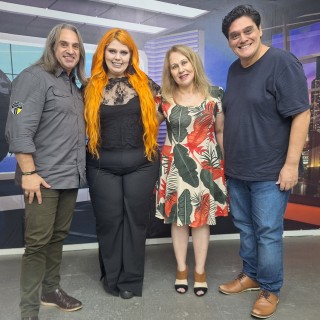 Convidada do Programa Casal 20 a cantora Suê que faz o Tributo a Adelle